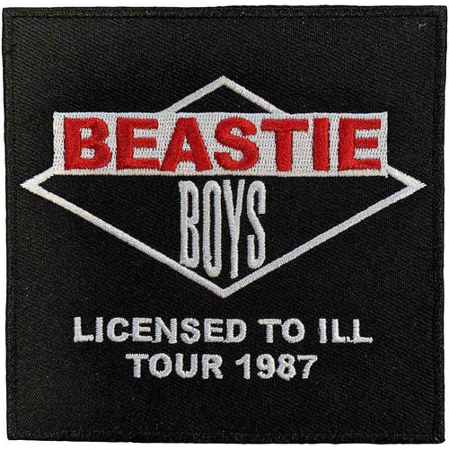 The Beastie Boys Licensed To Ill Tour 1987 Standard Woven Patch