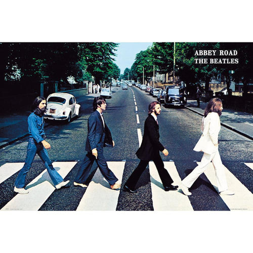 The Beatles Abbey Road Poster - 36 In x 24 In Posters & Prints
