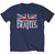 The Beatles Drop T Logo & Vintage Flag Unisex T-Shirt