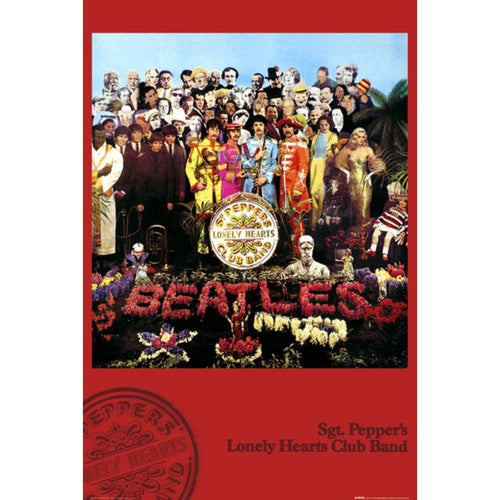The Beatles Sgt. Pepper Poster - 24 In x 36 In Posters & Prints
