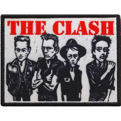 The Clash Characters Standard Printed Patch