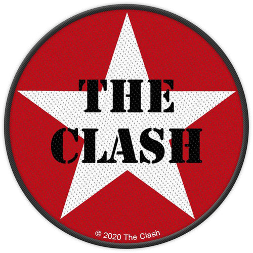 The Clash Military Logo Standard Woven Patch