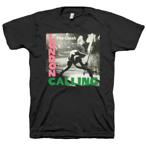 The Clash - London Calling Men's Black T-Shirt