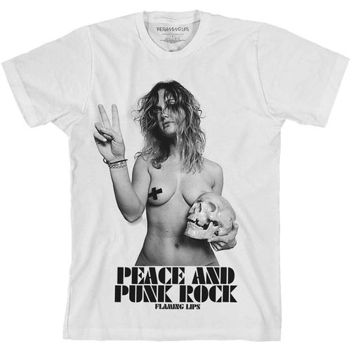 The Flaming Lips Peace & Punk Rock Girl Unisex T-Shirt
