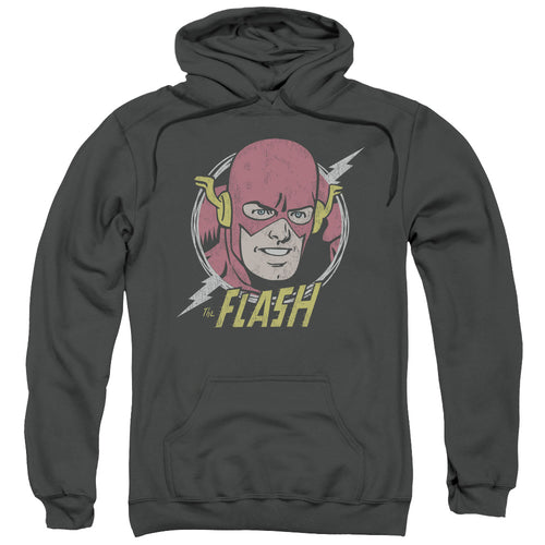 The Flash Vintage Voltage Men's Pull-Over 75 25 Poly Hoodie
