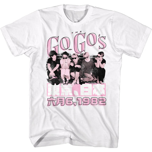 The Go-Go's Special Order Japan 1982 Adult Short-Sleeve T-Shirt
