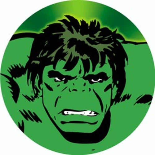 The Hulk Retro Closeup 3 Inch Round Button