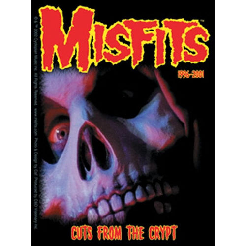 The Misfits 1996-2001 Cuts From The Crypt Sticker