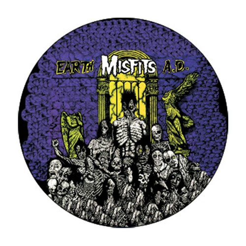 The Misfits Earth Ad Button