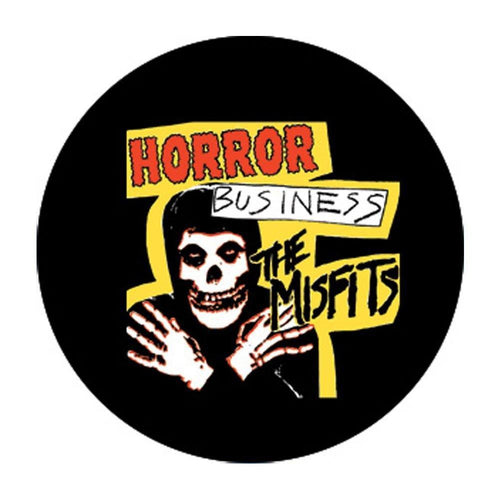 The Misfits Horror Business Button