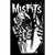 The Misfits Pushead Eyeball Black and White Sticker