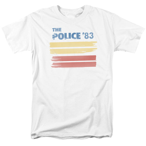 The Police 83 Men's 18/1 100% Cotton Short-Sleeve T-Shirt