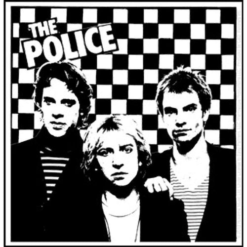 The Police Checkered Photo Sticker