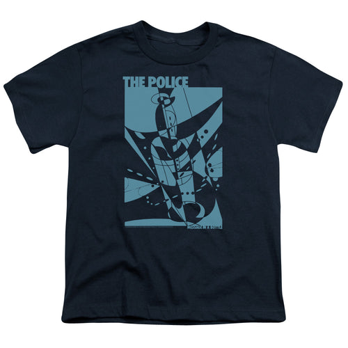 The Police Special Order Message In A Bottle Youth 18/1 100% Cotton Short-Sleeve T-Shirt
