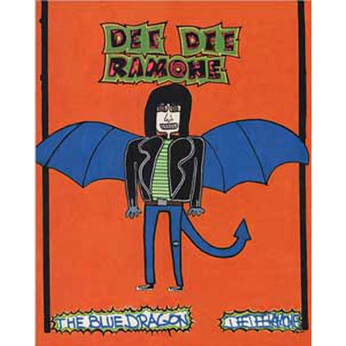The Ramones Blue Dragon Sticker