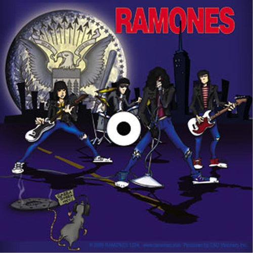 The Ramones Cartoon Sticker 