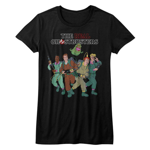 The Real Ghostbusters The Whole Crew T-Shirt