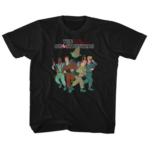 The Real Ghostbusters Special Order The Whole Crew Youth S/S T-Shirt