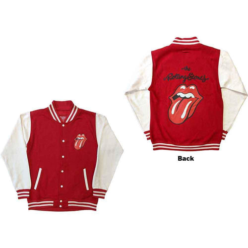 The Rolling Stones Classic Tongue Unisex Varsity Jacket