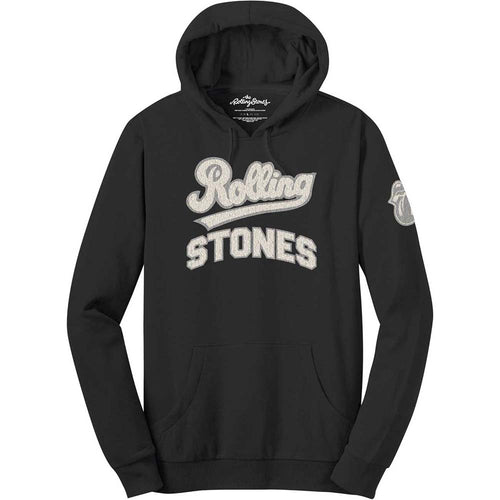 The Rolling Stones Team Logo & Tongue Unisex Pullover Hoodie - Special Order