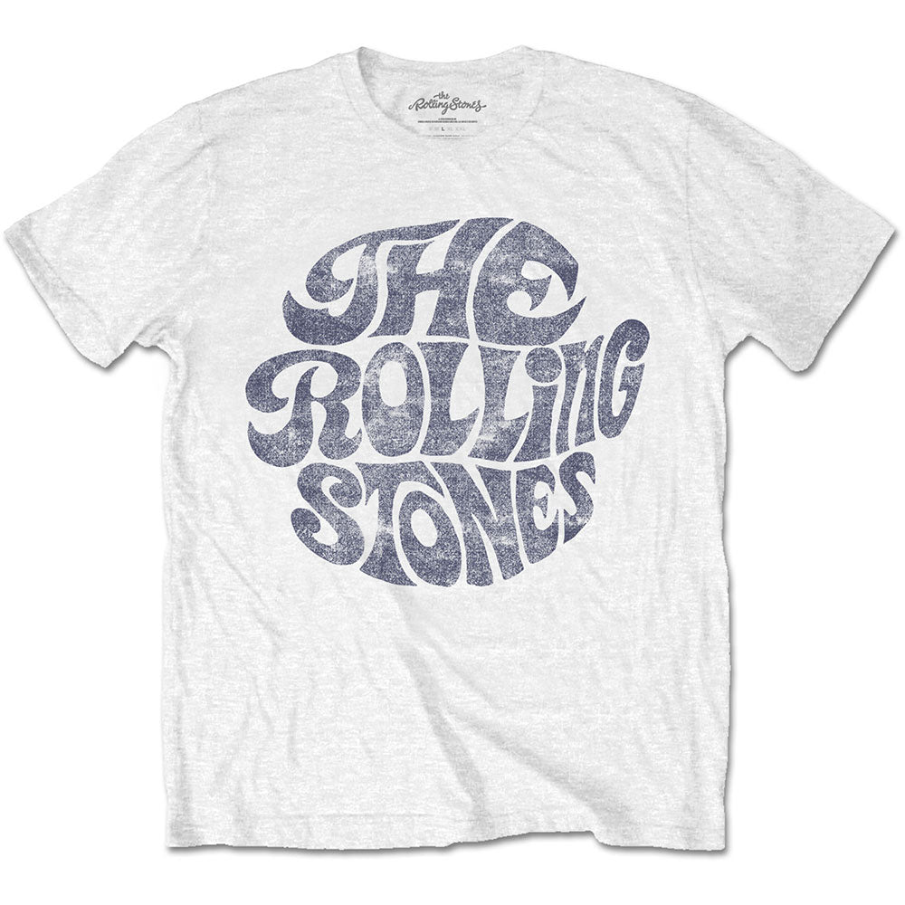 The Rolling Stones - Retro 70s Vibe Unisex Small T-Shirt - Black