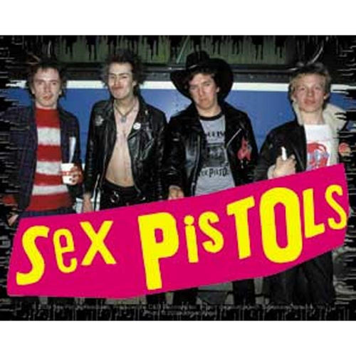 Sex Pistols Band Photo Sticker