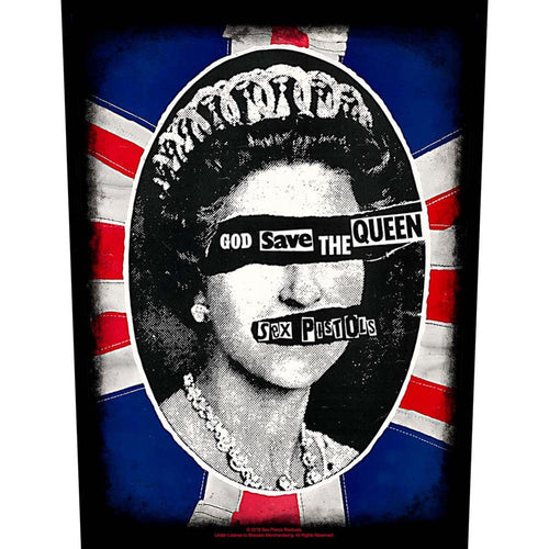 The Sex Pistols God Save the Queen Back Patch