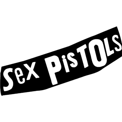 Sex Pistols Logo Rub-On Sticker - Black