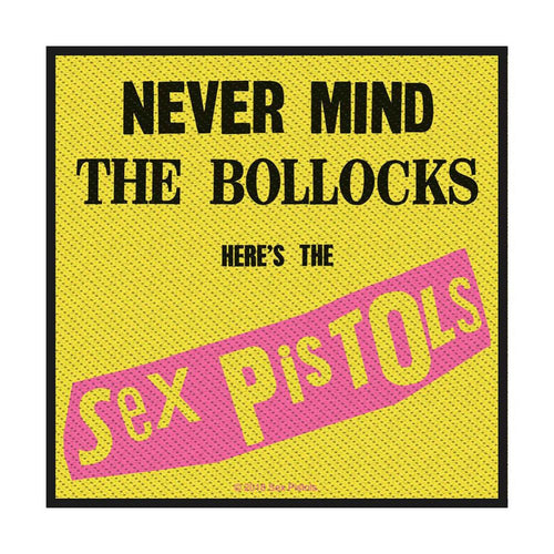 The Sex Pistols Nevermind the Bollocks Standard Woven Patch