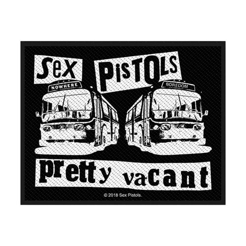 The Sex Pistols Pretty Vacant Standard Woven Patch