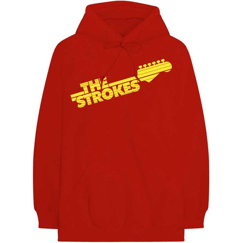 The Strokes Guitar Fret Logo Unisex Pullover Hoodie