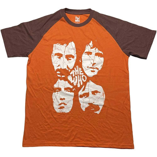 The Who Faces Unisex Raglan T-Shirt