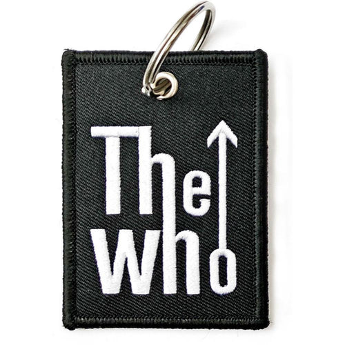 The Who Keychain: Arrow Logo (Double Sided Patch)