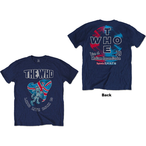 The Who Long Live Rock '79 Unisex T-Shirt - Special Order