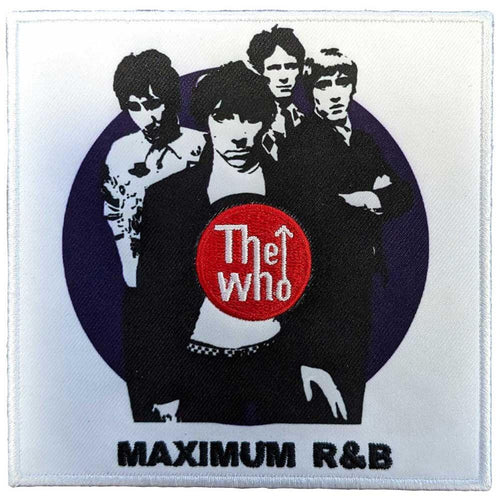 The Who Maximum R&B Standard Printed Patch