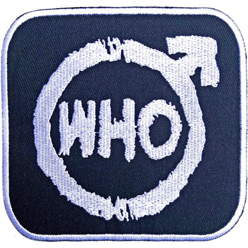 The Who Spray Logo Standard Woven Patch