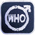 The Who Standard Patch: Spray Logo