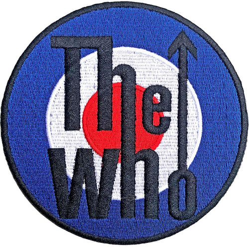 The Who Target Logo Bordered Standard Woven Patch