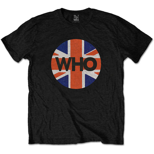 The Who Union Jack Circle Unisex T-Shirt