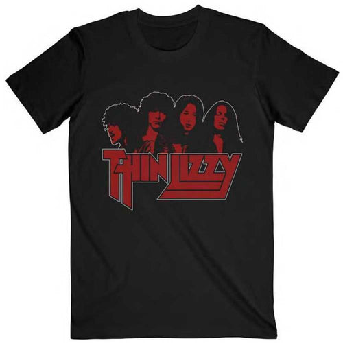 Thin Lizzy Band Photo Logo Unisex T-Shirt