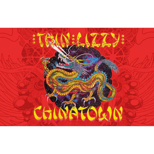 Thin Lizzy Chinatown Textile Poster