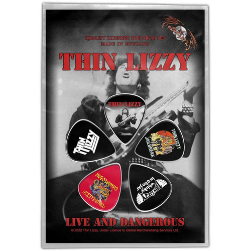 Thin Lizzy Live & Dangerous Guitar Pick Pack