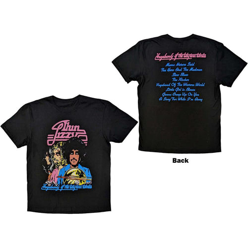 Thin Lizzy Vagabonds of the Western World Tracklist Unisex T-Shirt