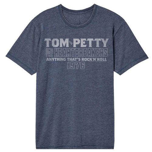 Tom Petty Stacked Text Adult Short-Sleeve Vintage Wash T-Shirt
