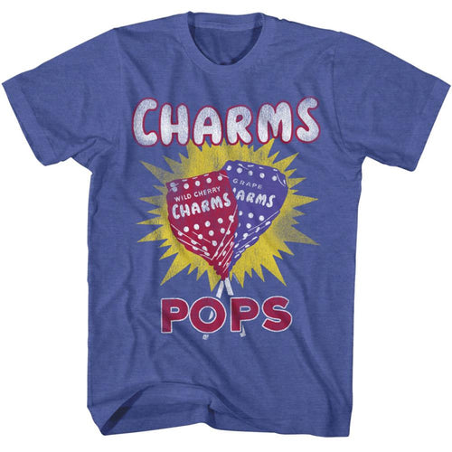 Tootsie Roll Charms Pops Adult Short-Sleeve T-Shirt