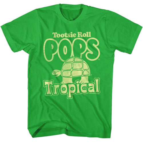 Tootsie Roll Mr Turtle Tropical Adult Short-Sleeve T-Shirt