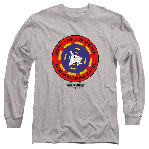 Top Gun Fighter Weapons School Men's 18/1 Cotton Long-Sleeve T-Shirt
