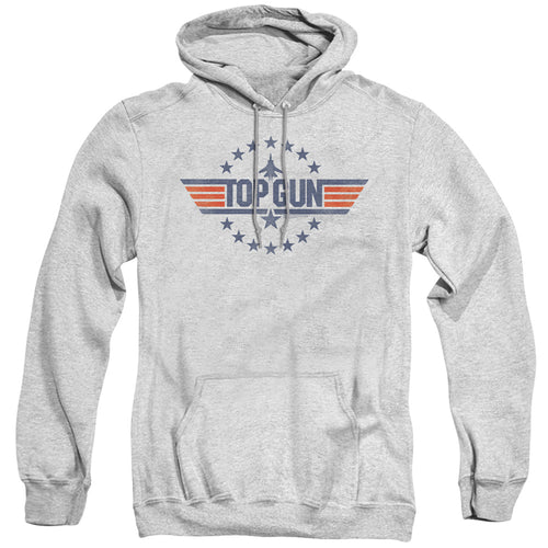 Top Gun Star Logo Men's Pull-Over 75 25 Poly Hoodie