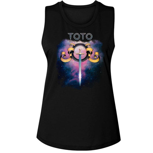 Toto Galaxy Ladies Muscle Tank T-Shirt