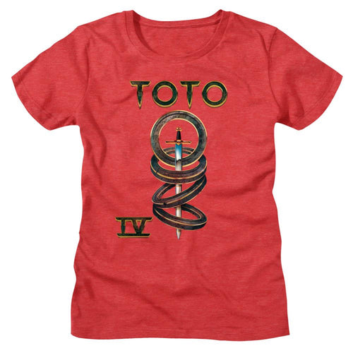 Toto IV Album Cover Ladies Short-Sleeve T-Shirt